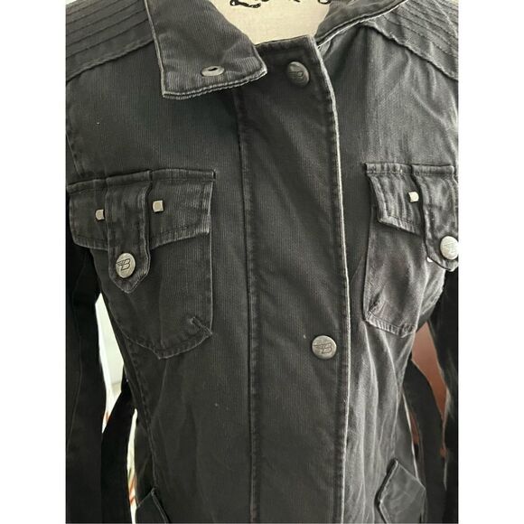 Buffalo 5 Women’s Heavyweight Poly/Cotton Zip-Up Snap Front Jacket Size Medium - Picture 12 of 15